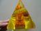 金字塔造型亞克力筆座工藝品