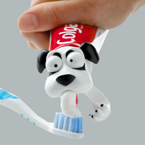 橡膠TPR動物牙膏頭公仔狗狗造型