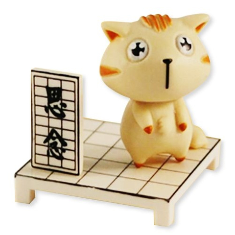 卡通貓咪場景公仔