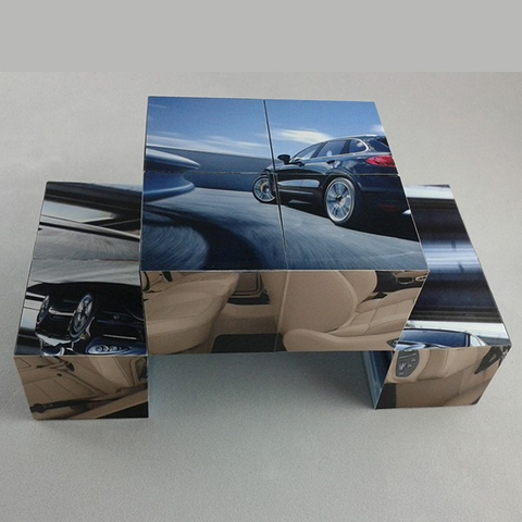 客製化六面立體摺疊積木拚圖